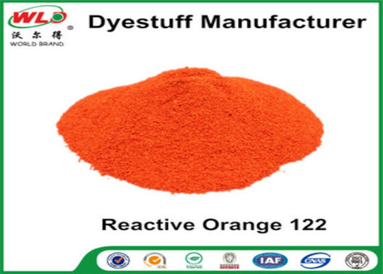 Orange 122 Reactive Dyes Cotton Fabric Dye Powder Textile Dyestuffs